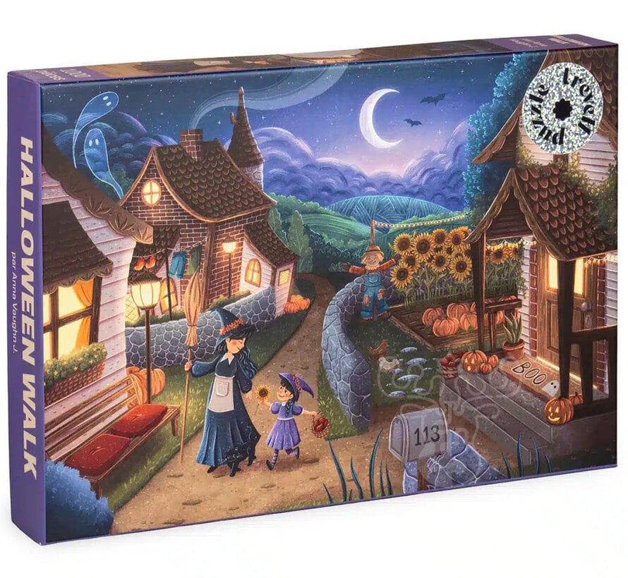Trevell Halloween Walk Puzzle 1000pcs