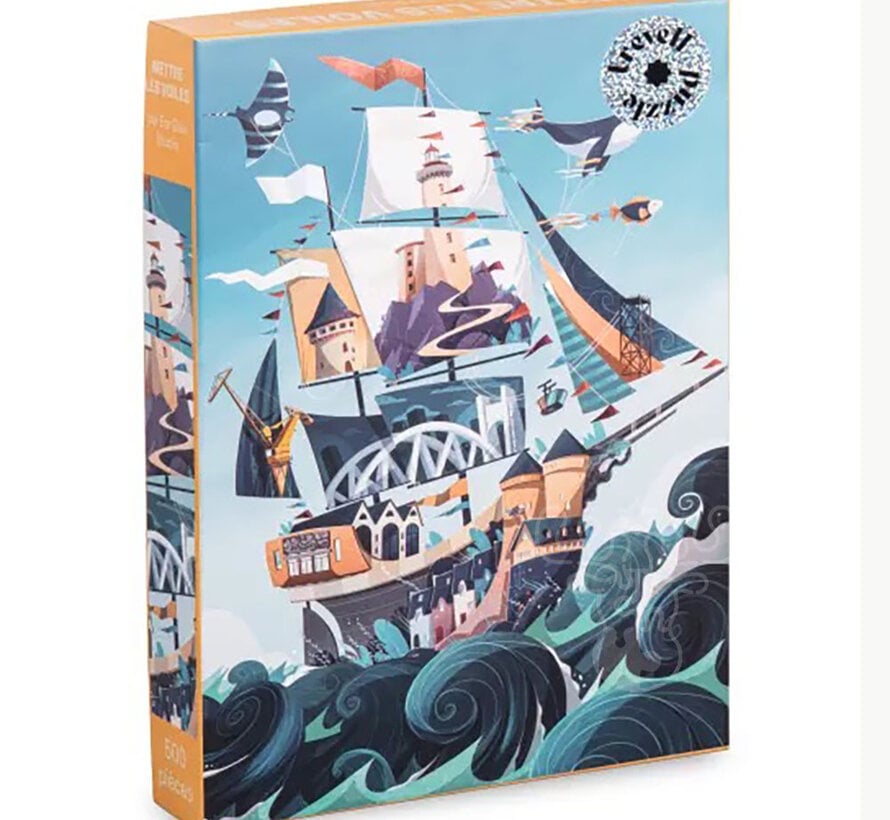 Trevell Mettre les voiles Puzzle 500pcs