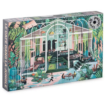Trevell Puzzle Trevell Le Café dans la Jungle Puzzle 1000pcs