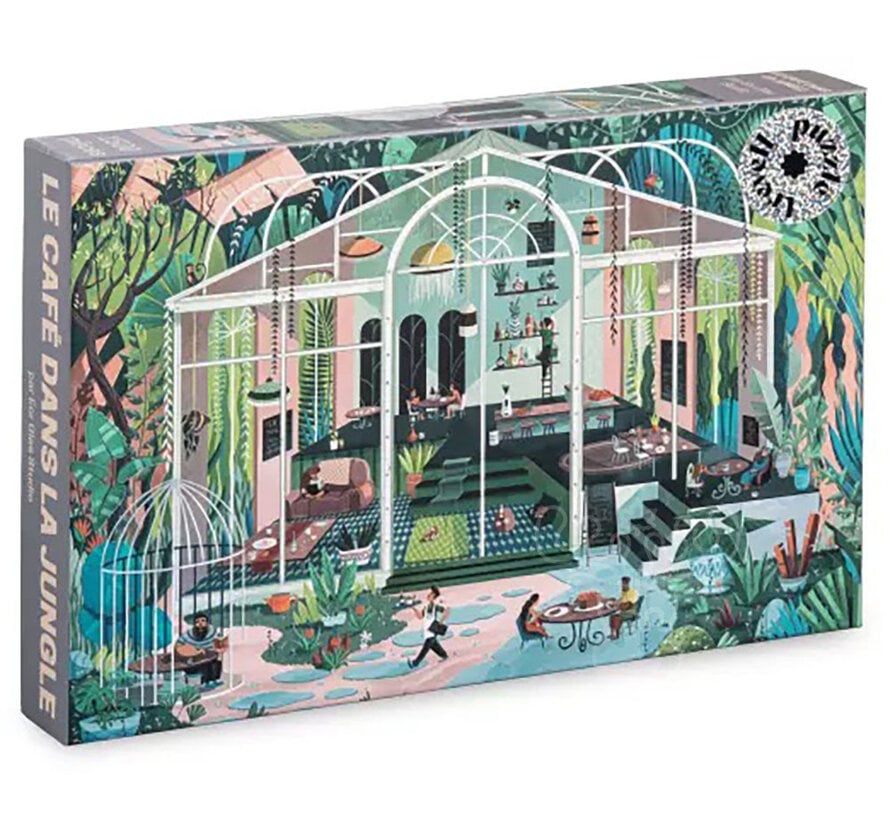 Trevell Le Café dans la Jungle Puzzle 1000pcs