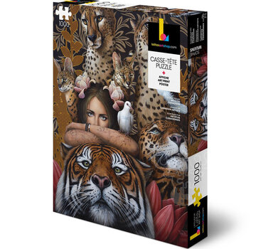 Lalita's Art Shop Lalita Félins Puzzle 1000pcs