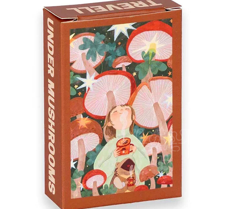 Trevell Under The Mushrooms Mini Puzzle 99pcs