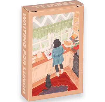 Trevell Puzzle Trevell Waiting for Lunch Mini Puzzle 99pcs