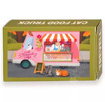 Trevell Puzzle Trevell Cat Food Truck Mini Puzzle 99pcs