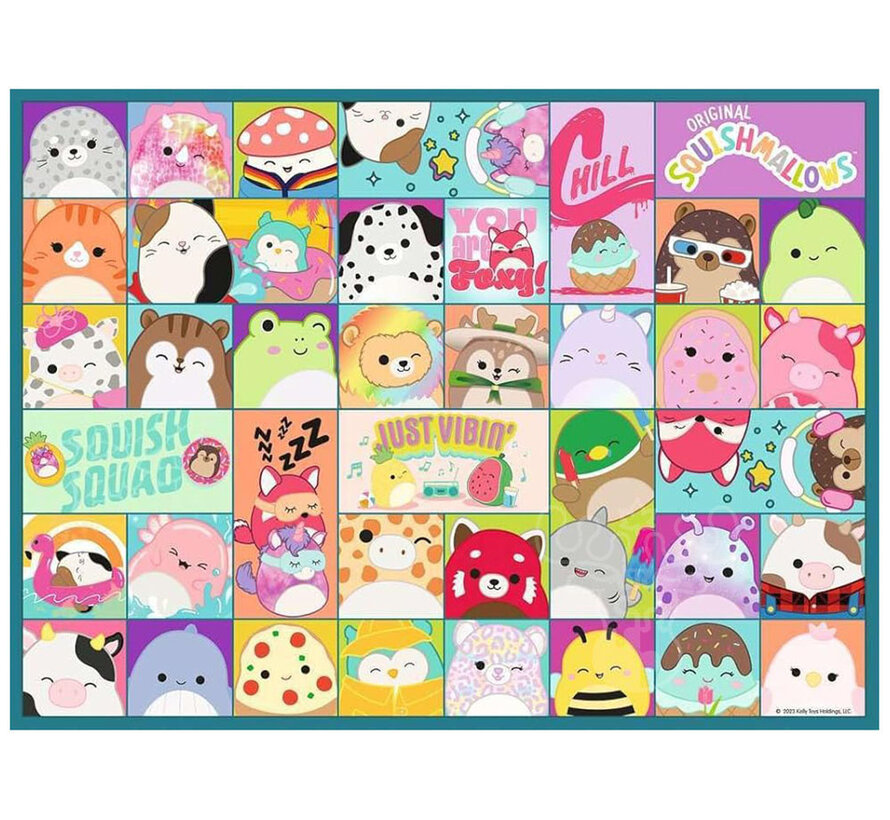 Ravensburger Squishmallows: Just Vibin' Puzzle 100pcs XXL