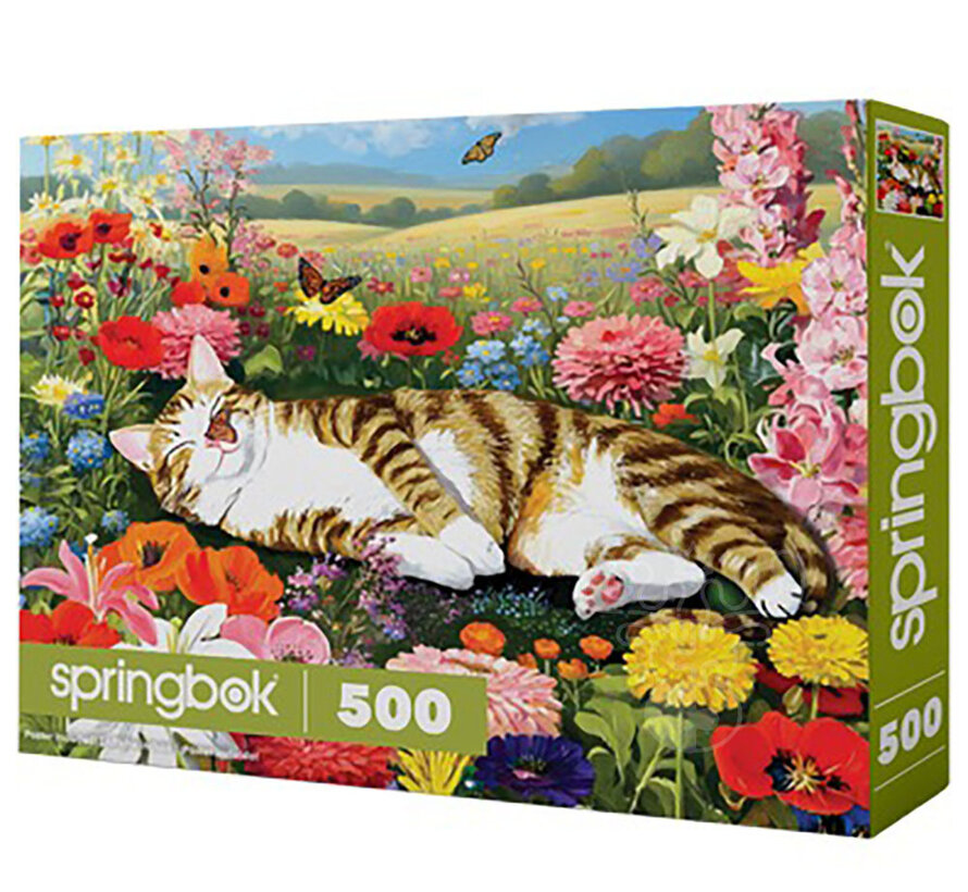 Springbok Cat Nap Puzzle 500pcs