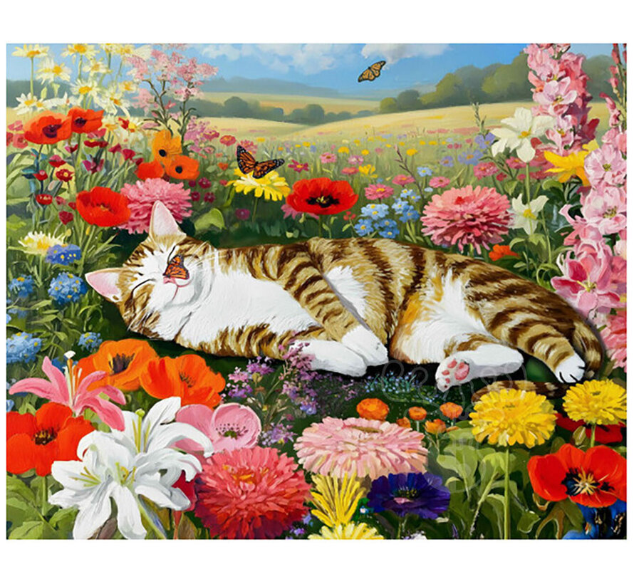 Springbok Cat Nap Puzzle 500pcs