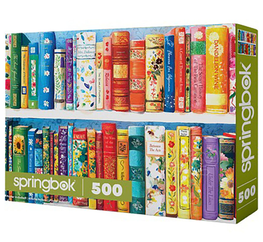 Springbok Books In Bloom Puzzle 500pcs