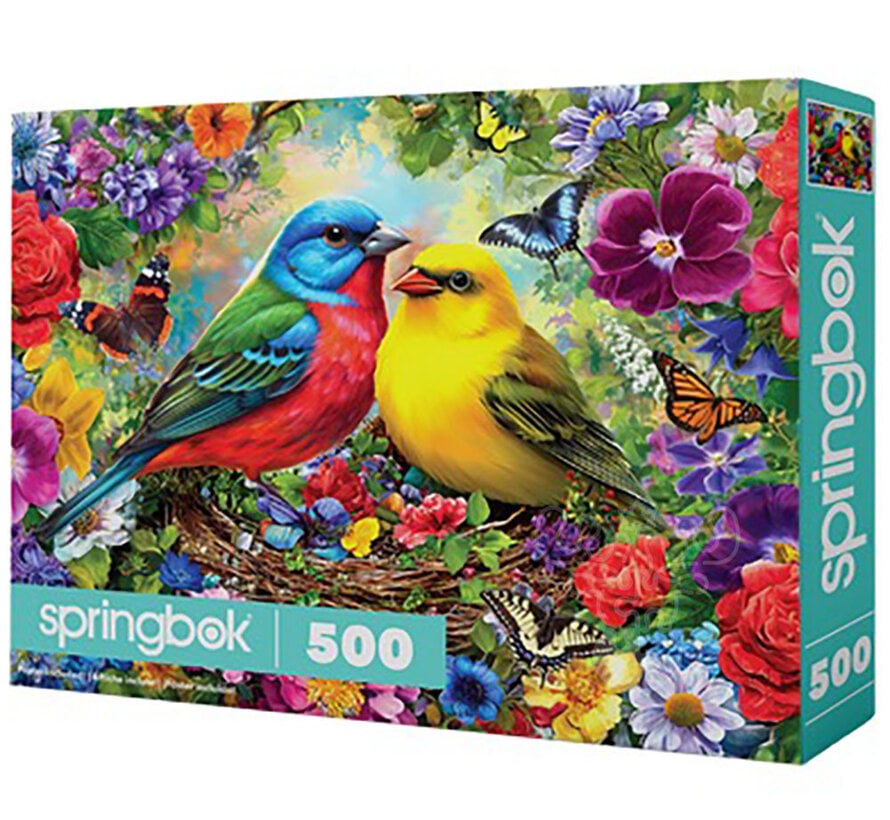 Springbok Spring Birds Serenade Puzzle 500pcs