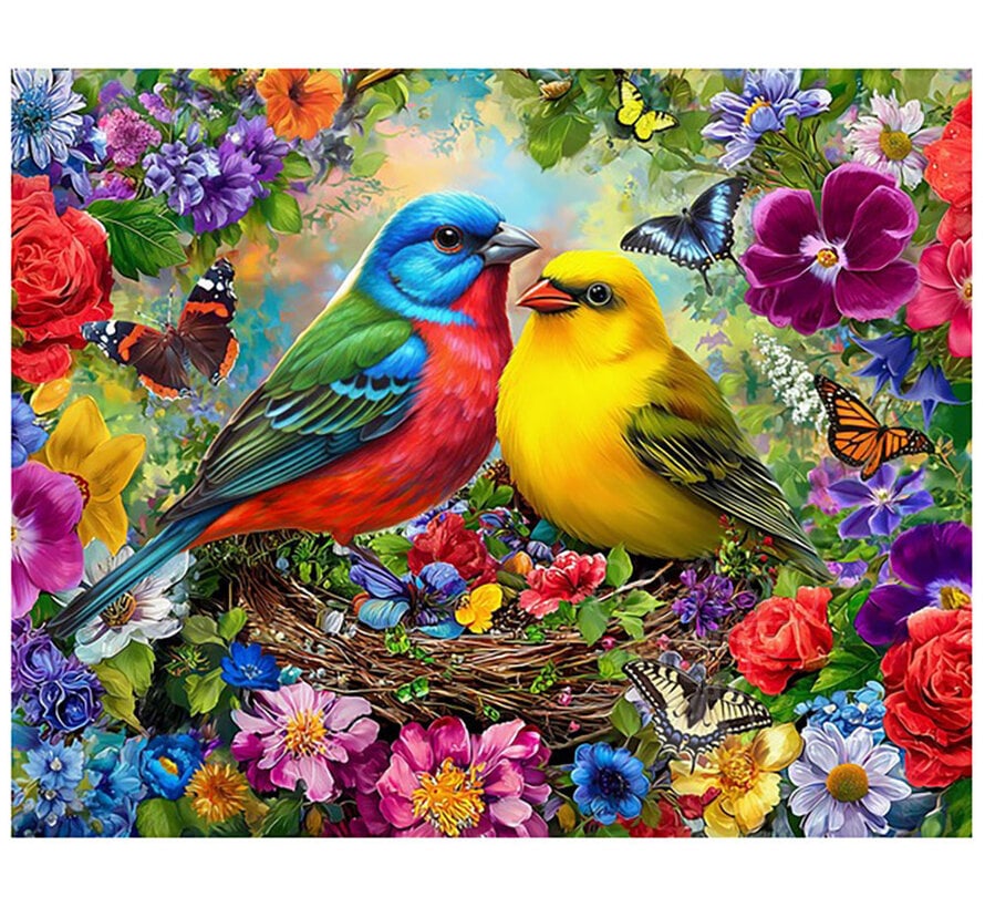 Springbok Spring Birds Serenade Puzzle 500pcs