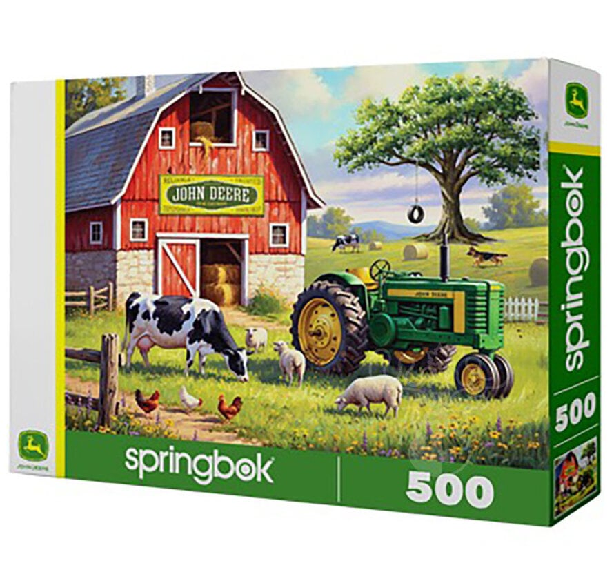 Springbok John Deere Country Morning Puzzle 500pcs
