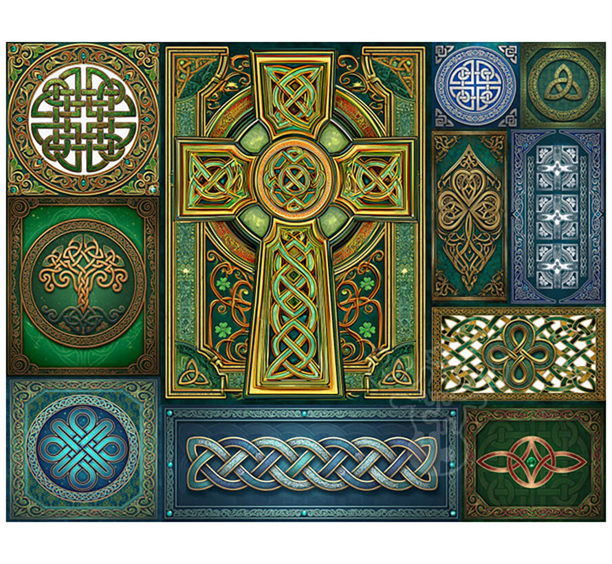 Springbok Celtic Knots Puzzle 500pcs
