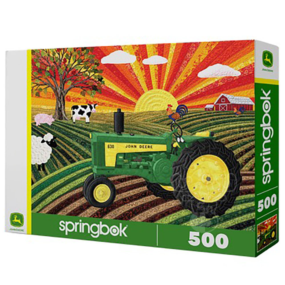 Springbok John Deere Sunny Pastures Puzzle 500pcs - Puzzles Canada
