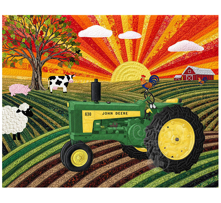 Springbok John Deere Sunny Pastures Puzzle 500pcs