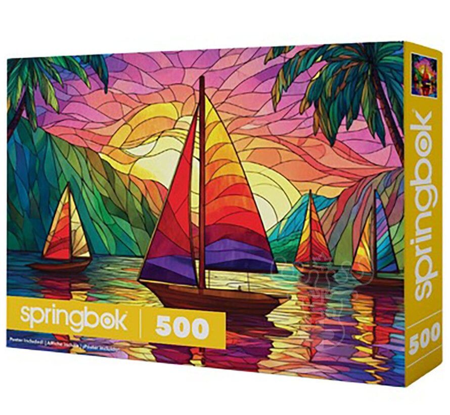 Springbok Tropical Sailing Puzzle 500pcs