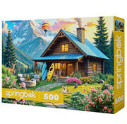 Springbok Springbok Mountain Cabin Retreat Puzzle 500pcs