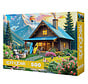 Springbok Mountain Cabin Retreat Puzzle 500pcs