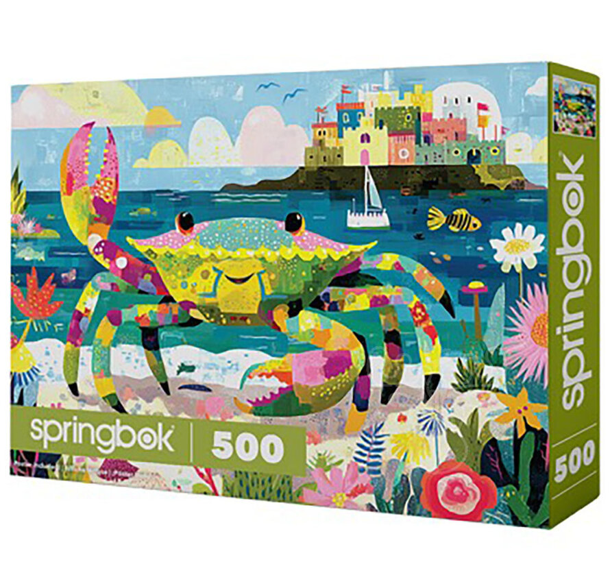 Springbok Seaside Colorful Crab Puzzle 500pcs