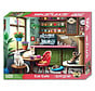 Springbok Cat Café Puzzle 500pcs