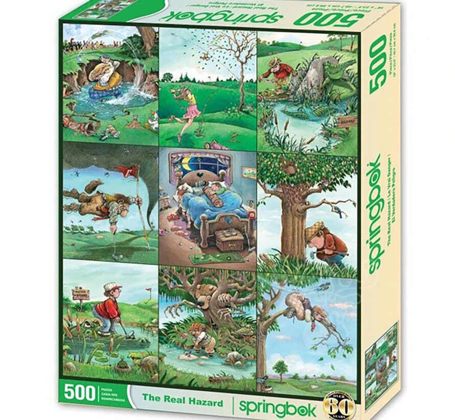 Springbok The Real Hazard Puzzle 500pcs