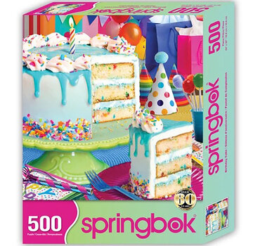 Springbok Springbok Birthday Cake Puzzle 500pcs