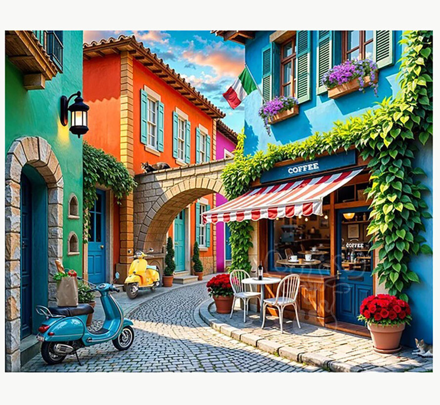 Springbok Streets of Italy Puzzle 500pcs