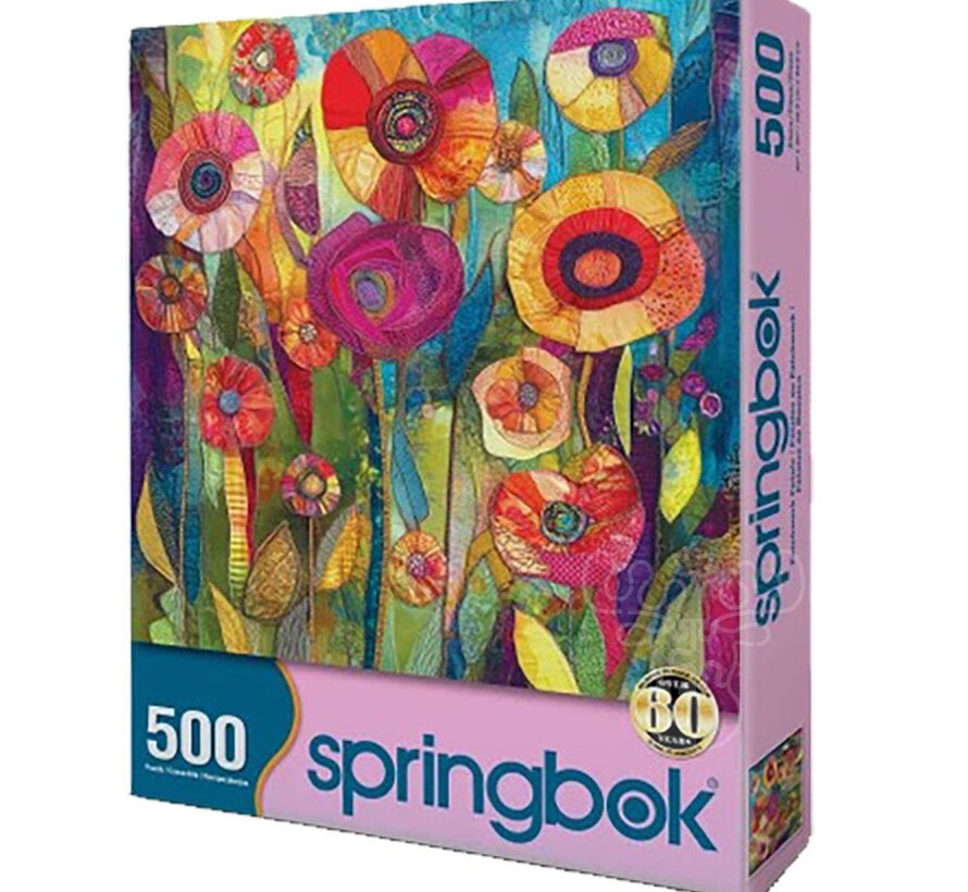 Springbok Patchwork Petals Puzzle 500pcs