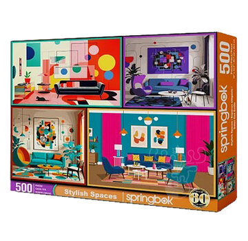 Springbok Springbok Stylish Spaces Puzzle 500pcs