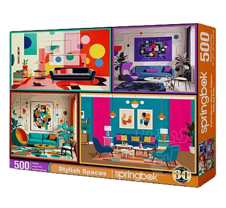Springbok Stylish Spaces Puzzle 500pcs