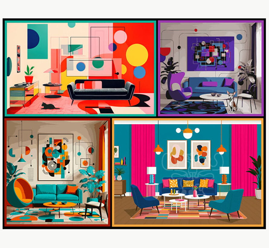 Springbok Stylish Spaces Puzzle 500pcs