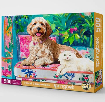 Springbok Springbok Floral Companions Puzzle 500pcs