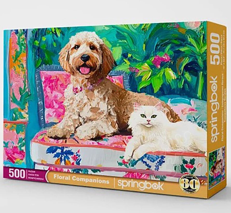 Springbok Floral Companions Puzzle 500pcs