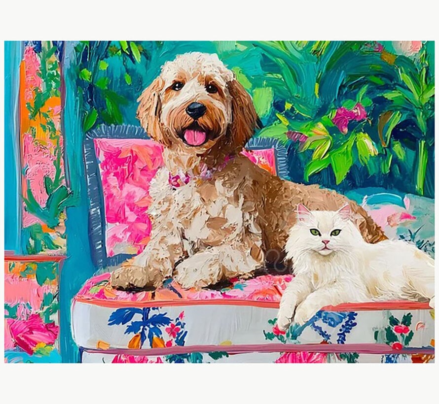 Springbok Floral Companions Puzzle 500pcs