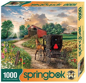 Springbok Springbok Evening on the Farm Puzzle 1000pcs