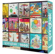 Springbok Springbok Stamps of the World Puzzle 1000pcs
