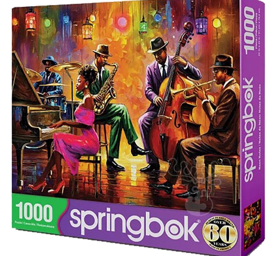 Springbok Neon Notes Puzzle 1000pcs