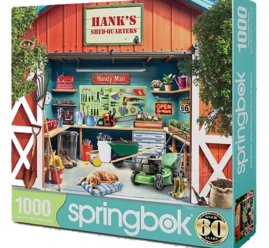 Springbok Shed-Quarters Puzzle 1000pcs