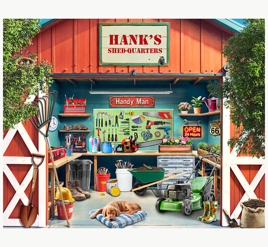 Springbok Shed-Quarters Puzzle 1000pcs