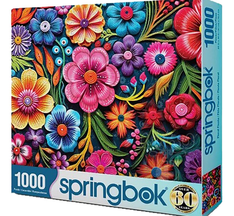 Springbok Floral Fiesta Puzzle 1000pcs