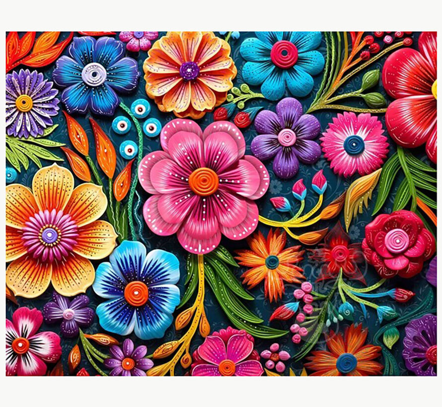 Springbok Floral Fiesta Puzzle 1000pcs