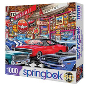 Springbok Springbok Muscle Car Museum Puzzle 1000pcs