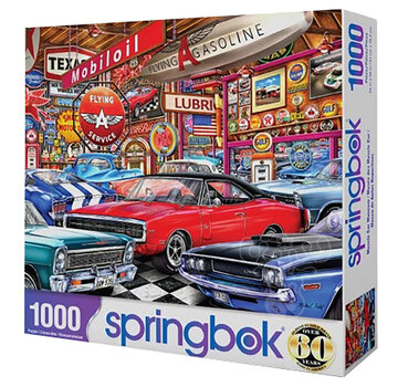 Springbok Springbok Muscle Car Museum Puzzle 1000pcs