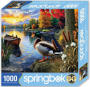 Springbok Springbok Mallard Morning Glow Puzzle 1000pcs