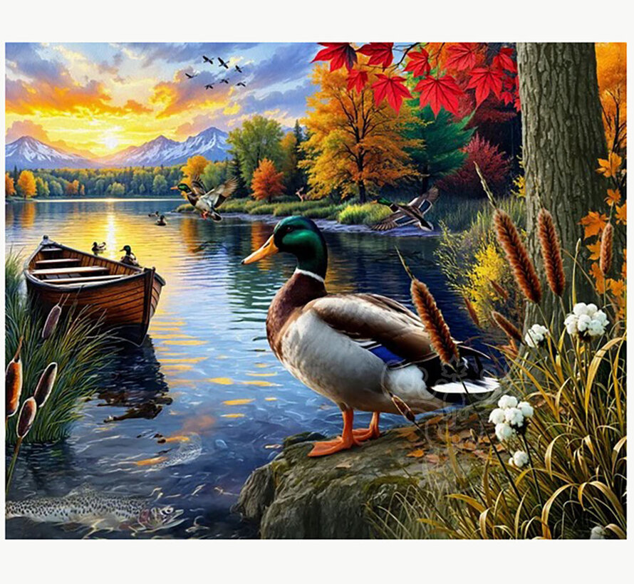 Springbok Mallard Morning Glow Puzzle 1000pcs