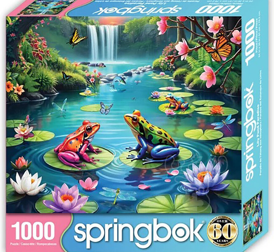 Springbok Lily Pond Paradise Puzzle 1000pcs