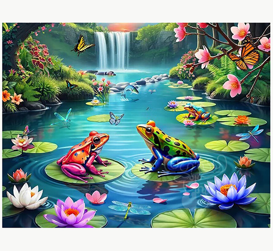 Springbok Lily Pond Paradise Puzzle 1000pcs