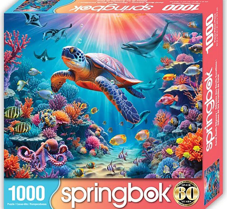 Springbok Coral Reefs Odyssey Puzzle 1000pcs