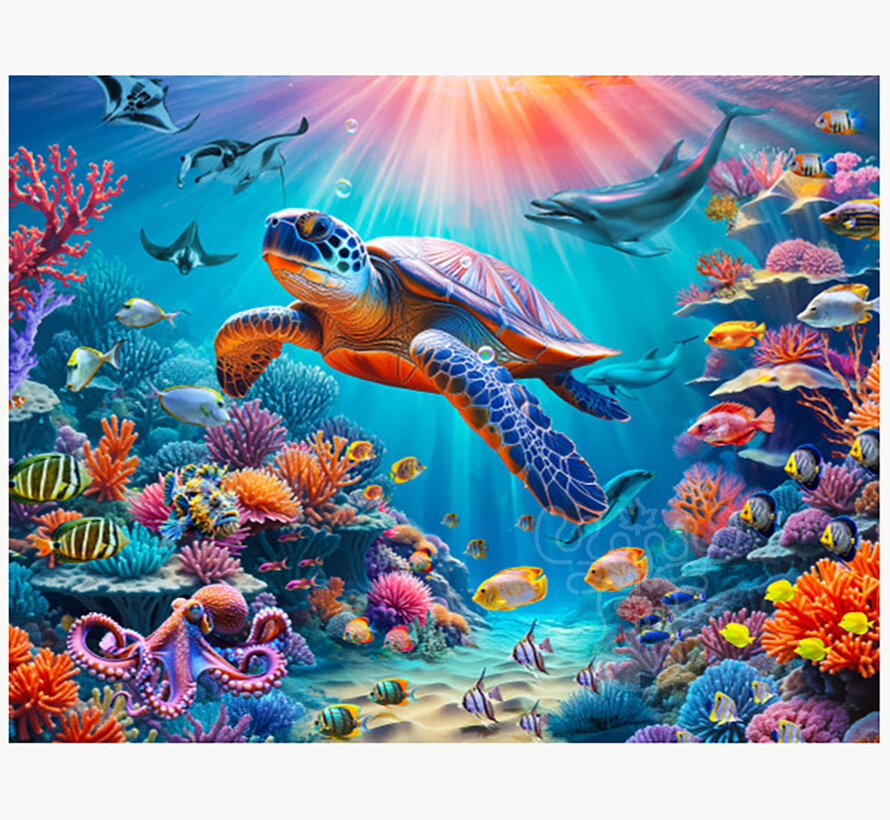 Springbok Coral Reefs Odyssey Puzzle 1000pcs
