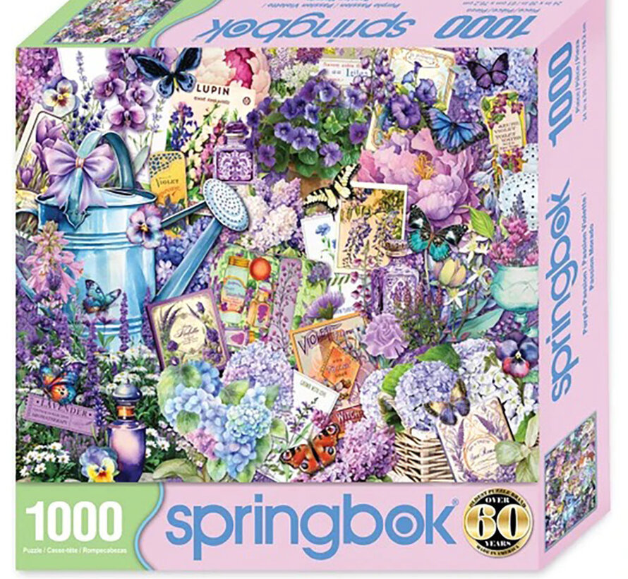 Springbok Purple Passion Puzzle 1000pcs