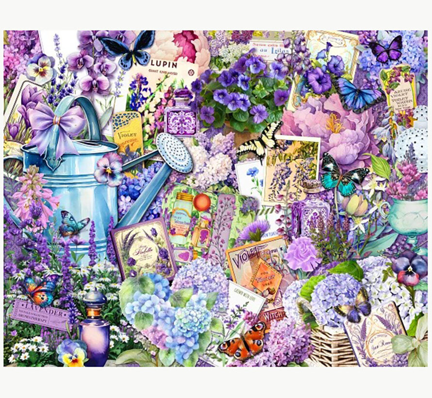 Springbok Purple Passion Puzzle 1000pcs